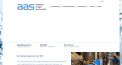 Desktop Screenshot of aasgmbh.de